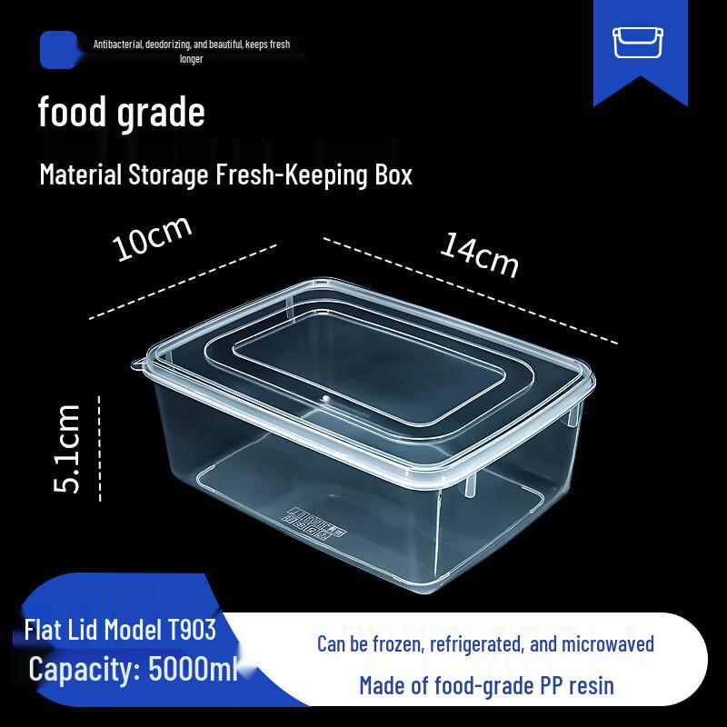 Shangbang 6.5L Flat Lid Food Storage Container