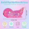 Axolotl Squishy Toy Cute Slow Rising Fidget Toy Soft Squeeze Sensory Toy for Kids and Adults Stress Ball for Anxiety and Focus