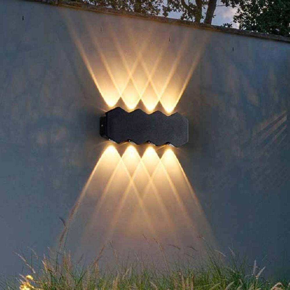 Energy Saving Outdoor Wall Lamp 4W 6W 8W Garden Sconce Lights Nordic LED Wall Light Living Room