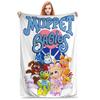 Kocyki Muppet Babies Miękki Ciepły Flanelowy Kocyk Pluszowy do Łóżka Salonu Pikniku Podróży Domowej Kanapy