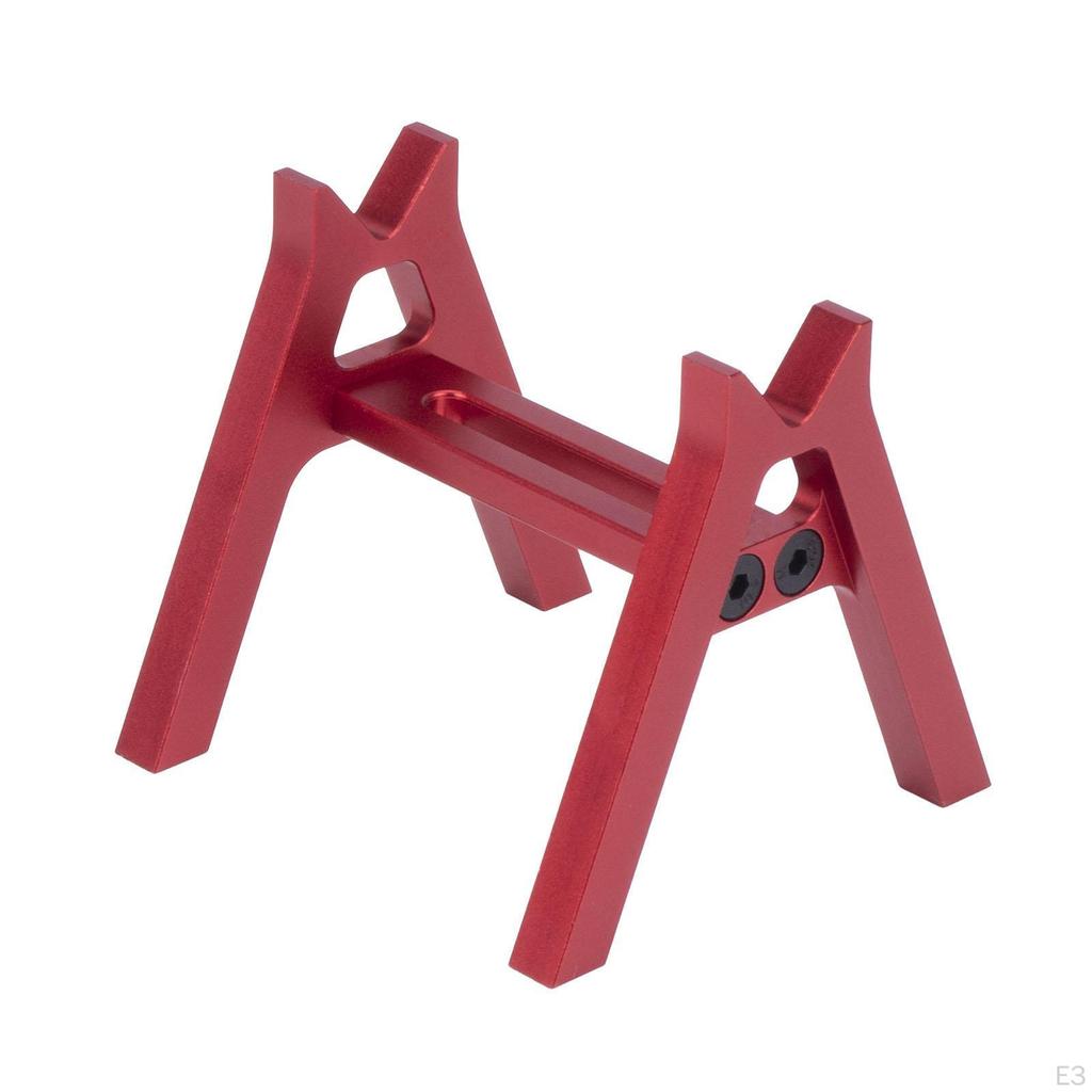 2 Pieces RC Repair Stand Model Car Support Compact Upgrade Part Aluminum Alloy Work Station