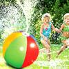 Kids Inflatable Water Spray Ball Fun Outdoor Garden Toy For Summer Playtime