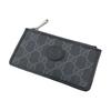 Gucci GG Monogramm Leinwand Reißverschluss Rundum Kartenhalter Geldbörse Tasche Für Unisex Täglichen Gebrauch