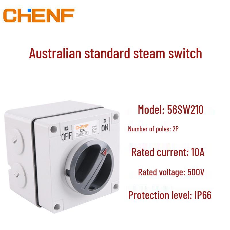 Australian Outdoor Waterproof Single-Phase/Three-Phase Knife Switch - Load Disconnection On-Off Rotary Switch