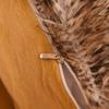 3pcs Luxurious Leopard Print Faux Fur Plush Duvet Cover Set - Ultra-Soft, Warm, and Fluffy Shaggy Design with Zipper Closure - I