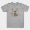 Unisex Fashion TShirt Deer Print TShirt Plus Size S-5XL T-Shirt 100%Cotton Tops O Neck Short Sleeve Tees