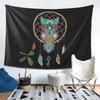 Native Mandala Owl American Tapestry Decoration Art Aesthetic Tapestries for Living Room Bedroom Home Wall Cloth Wall Hanging
