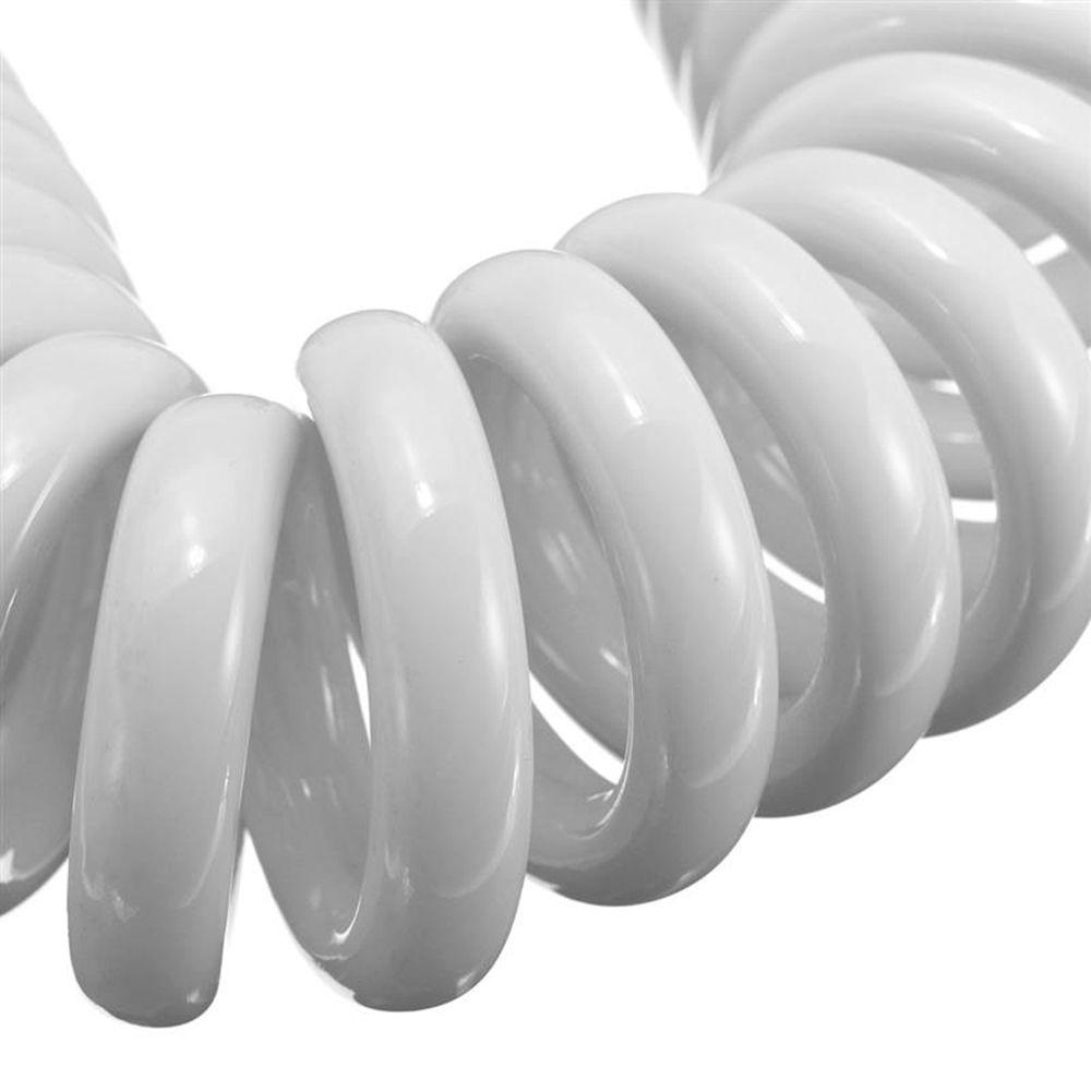 Flexible Anti-wrap Toilet Bidet Water Plumbing Spring Shower Hose Bath Sprayer Connect Pipe