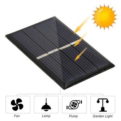 2 pièces 0.28W 2V Mini panneau solaire silicium polycristallin petite cellule solaire bricolage étanche Camping