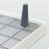 Mesh Portable Pet Toilet Plastic Puppy Urine Tray  Flat Air Circulation
