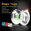 Professional Magic Yoyo T6 Rainbow Aluminum Alloy Metal Yoyo 8 Ball KK Bearing with String for Kids