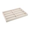 Sonnenbrillen-Organizer-Tablett Brillen-Aufbewahrungskoffer 13,78x9,45 Brillenständer Halter Schreibtisch Schmuck-Display-Organizer für Reisen Zuhause