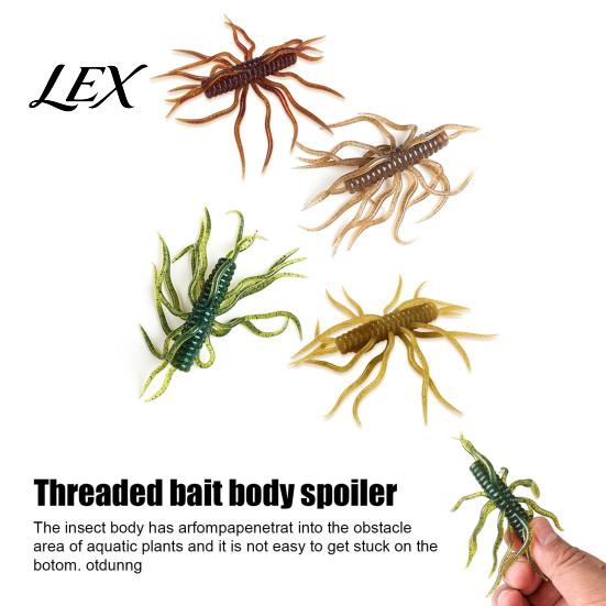 Natural Movement Fishing Lure 1/3/5Pcs 9.5cm/9g Floating Soft with Multi-Tentacles, Realistic Topwater Simulation Bait Bionic Bait, Artificial