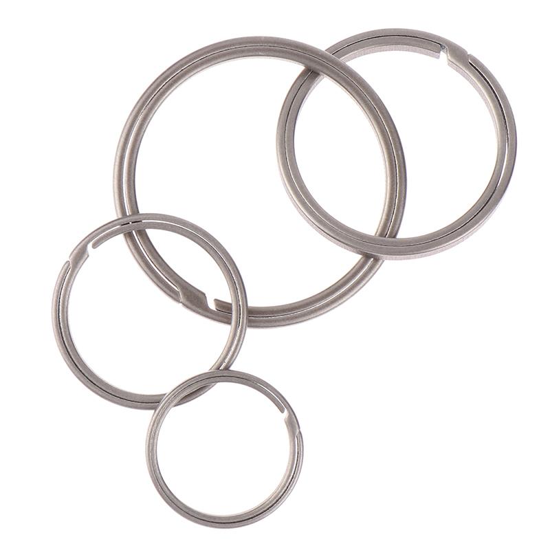 1Pc Titanium Key Ring Titanium Alloy Car Key Chain Outdoor Male Creativity Gift Small Tool Car Keychian Accessories