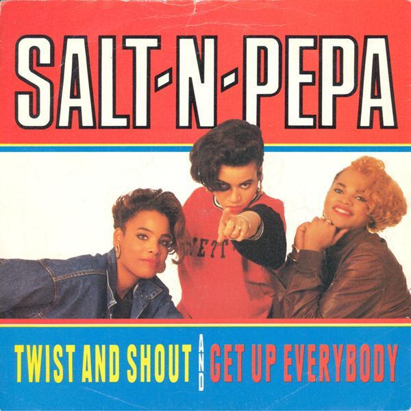 

7inch Record SALT N PEPA - Twist And Shout / Get Up Everybody FFR16 FFRR 1988 UK Rap & Hip-Hop/R&B Used