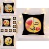 Colorful Double-sided Emoji Mermaid Sequin Pillowcase For Cozy Home Decor