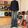 Retro Jeans Men'S Autumn New Style Explosive Street Hooligan Handsome Casual Pants For Teenagers Loose Straight Leg Wide Leg Men'S Pants