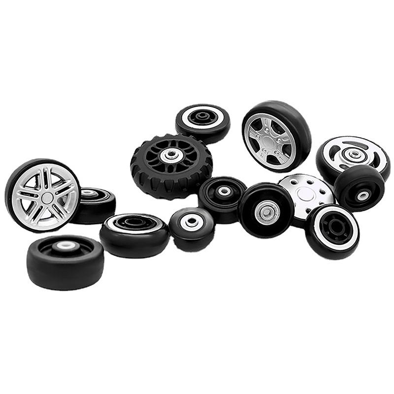 Luggage Wheel Replacement Suitcase For Wheel Trolley Rolling Durable Silent Belt Repair Tools Travel Accessories