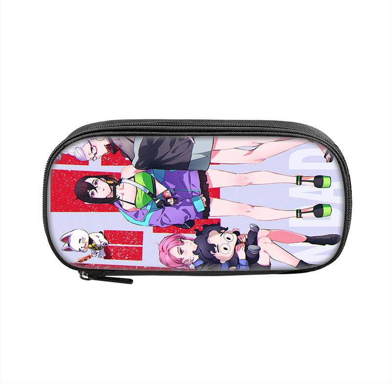 Dandadan Pencil Case With Polyester Material For Students And Kids
