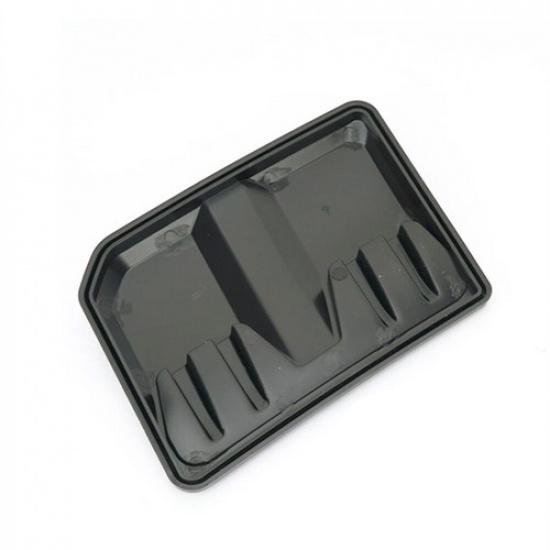 2x Carbon Fiber Look Car Bonnet Air Intake Flow Side Vent Hood Scoop Cover Trim