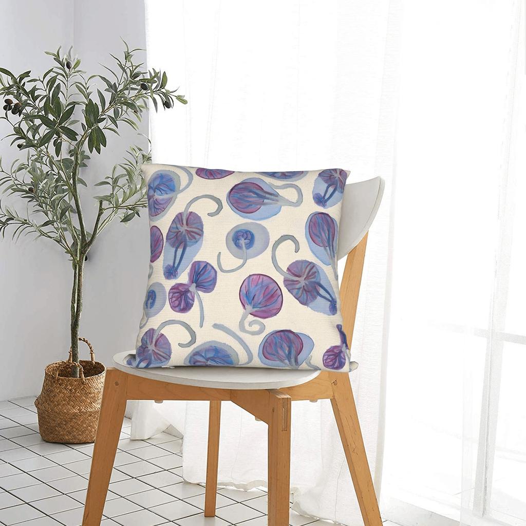 Funky Placenta Pillowcase Polyester Cushion Cover Iui Fertility Treatment Pattern Throw Pillow Case Cover Seater Square 45X45Cm