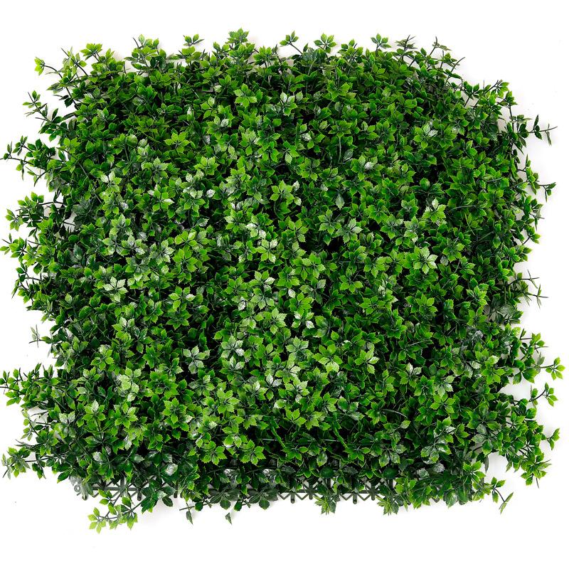 Sunscreen Simulation Plant Wall Artificial Background Wall Decoration Anti-Uv Milan Eucalyptus Lawn Plastic Fake Green Wall