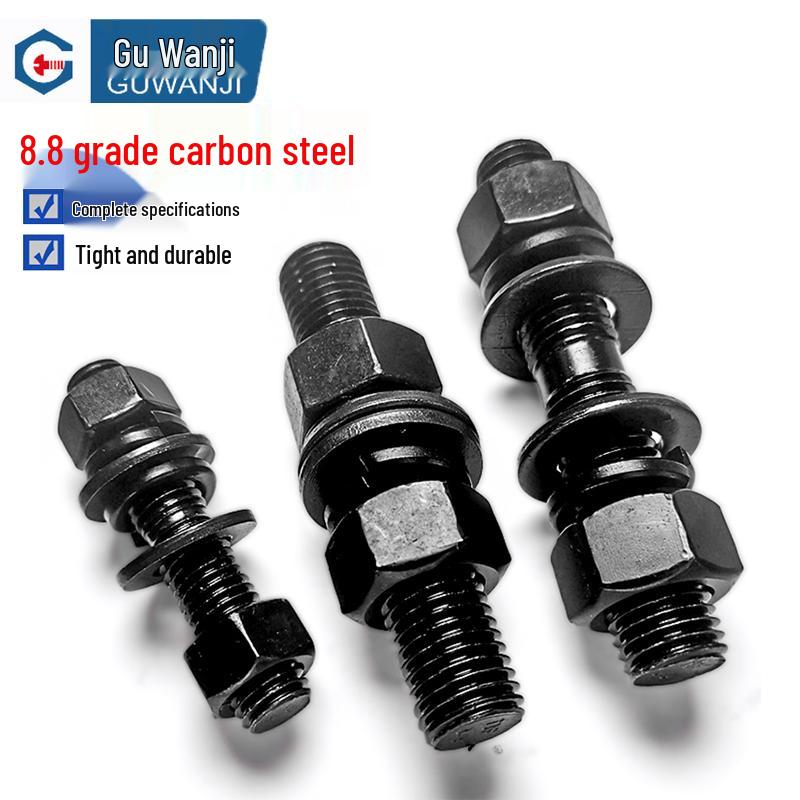 GUWANJI 8.8 Grade High-Strength Double-Ended Bolt Set