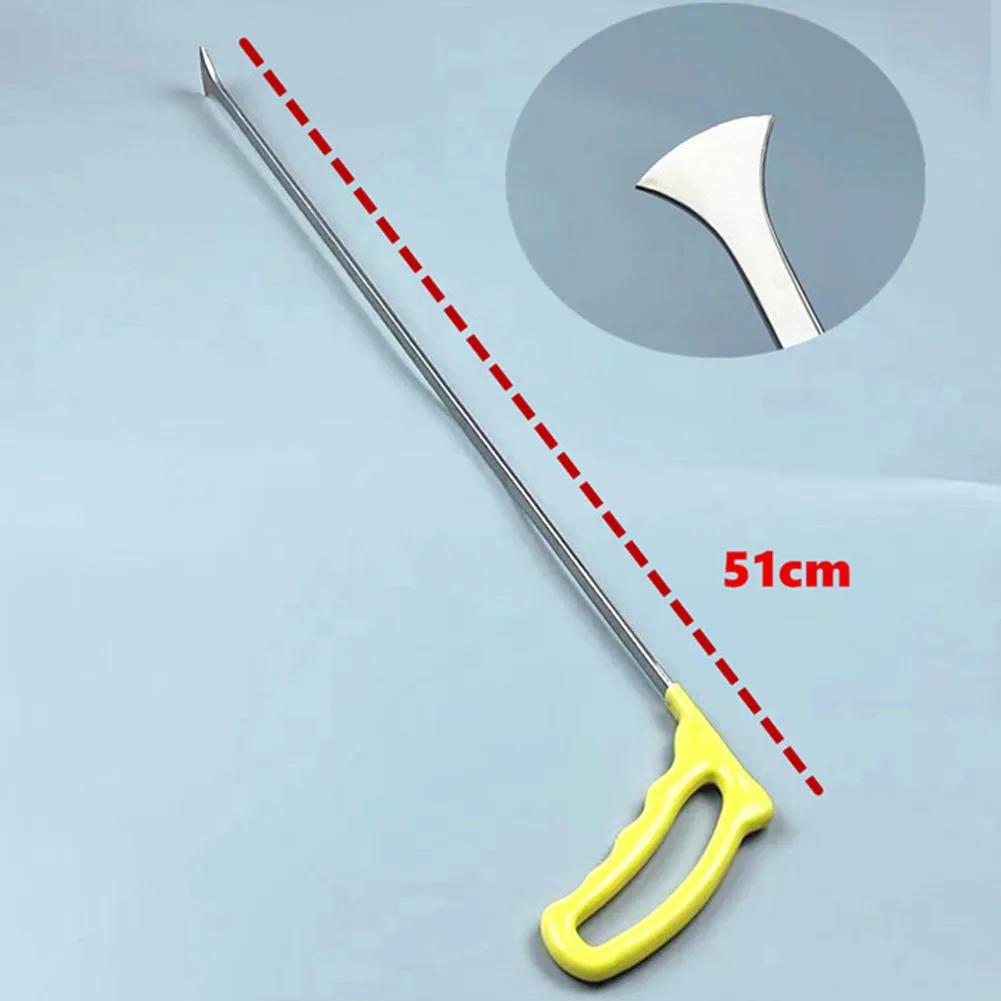 Paintless Dent Repair Tools Stainless Steel Dent Removal Rods Flat Shovel Crowbar Clamp For Hail Dents Door Ding Removal