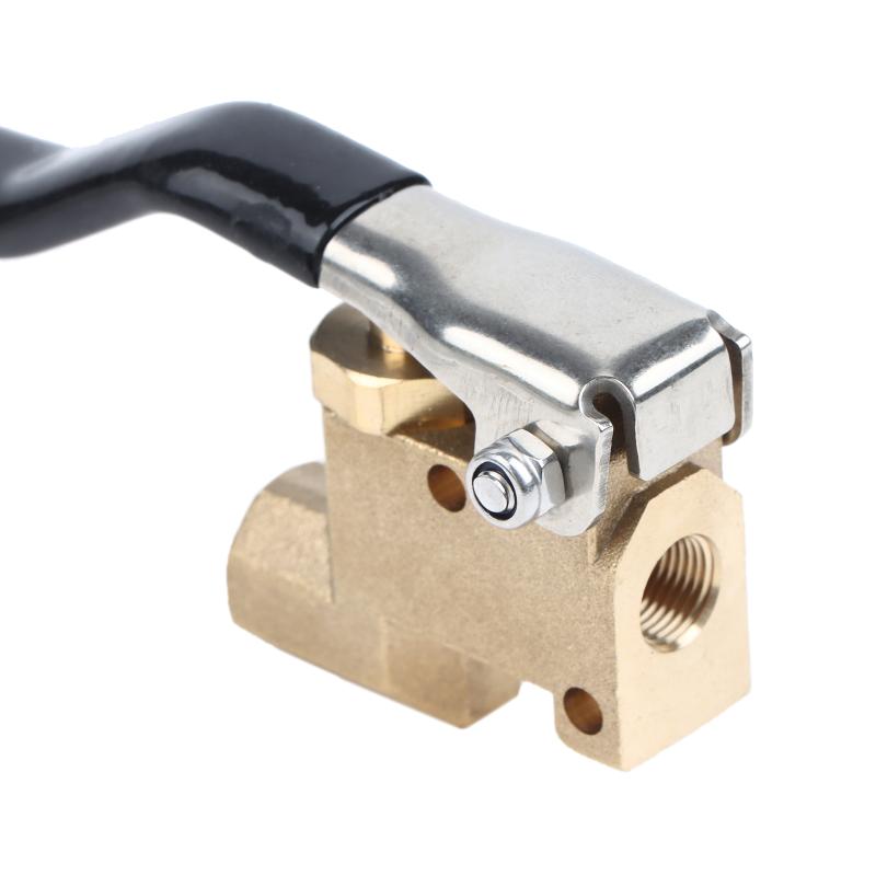 Soupape de contrôle de machine à vapeur Nettoyeur haute pression Soupape de contrôle en cuivre Interrupteur de contrôle du débit d'eau Soupape de pression en laiton Cuivre