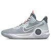 Nike Trey 5 Comfortable Cushioning Slip Resistant Abrasion Resistant Mid top Basketball Shoes Unisex Orange Gray CW3402-011(Team401-)