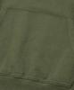 Brownbreath Pigment Tag Hood Zip Up - Khaki