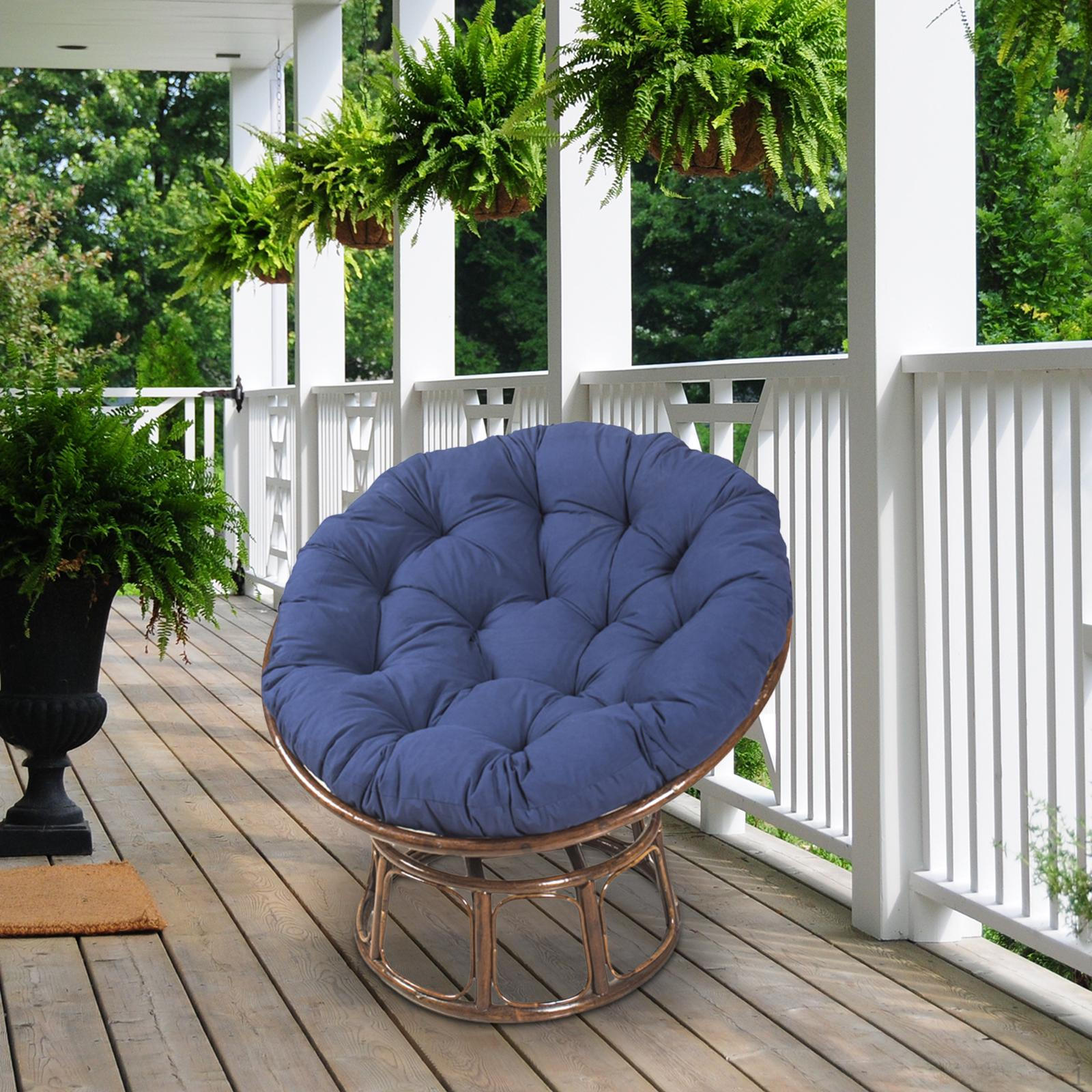 Подушка для стула подвесная подушка садовый коврик качели для качания синий 1779₽