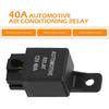 12V 40A Relay, Auto Replacement Parts 4 Pin Relay, Universal Car Vehicle Motor Fuse Motor Switch Power for Fog Driving Light Wire Wiring Harness