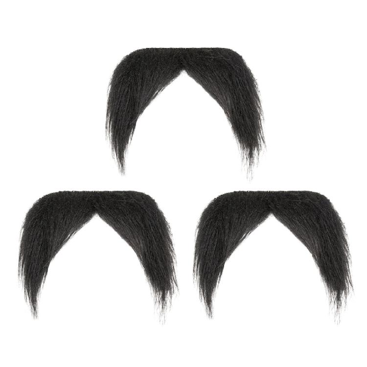 

3pcs Eye Catching Plastic False Beard For Safe Halloween Costume Accessories For Kids Adults Parties Role Play
