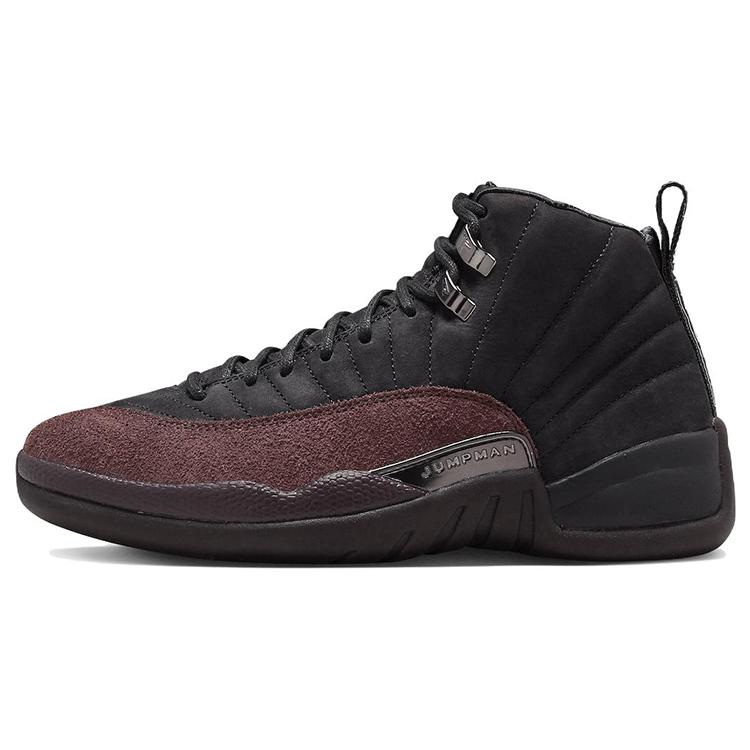 

new JORDAN 12 Retro Sp A Ma Maniére Black Women s 37.5