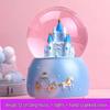 Crystal Ball 8-Note Music Box with Snowflakes and Light-Up Feature – Ideal Birthday Gift for Girls, Children, and Best Friends