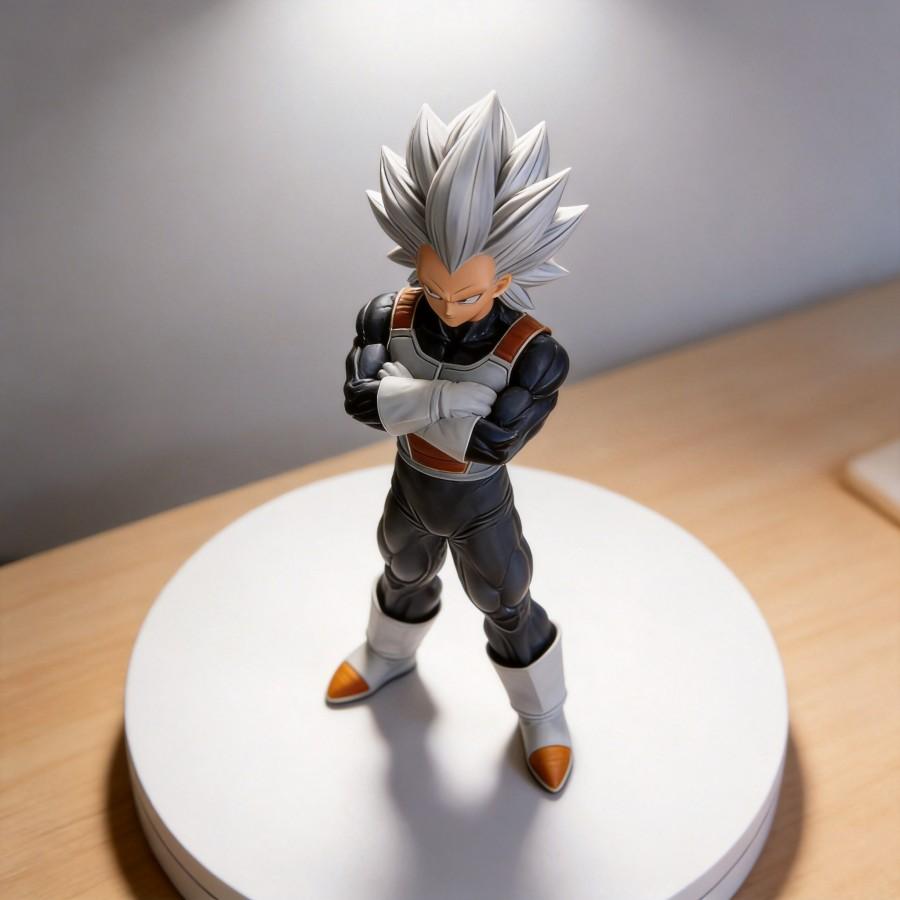 Popular Exquisite Cute Dragon Ball Vegeta Model 34cm Collectible Anime Collection Gift for Fans