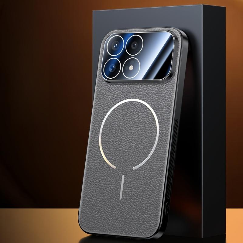 Luxus Mode Litschi Textur Magnetisches Leder Handyhülle für Xiaomi Poco F8 Pro F8 Ultra Kabelloses Laden Kameraschutz Stoßfeste Hülle Funda