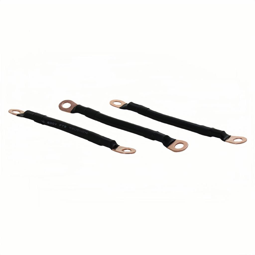 12-24V SAE Extension Cable with Inline IP67 Waterproof PG9 Double-head Power Switch