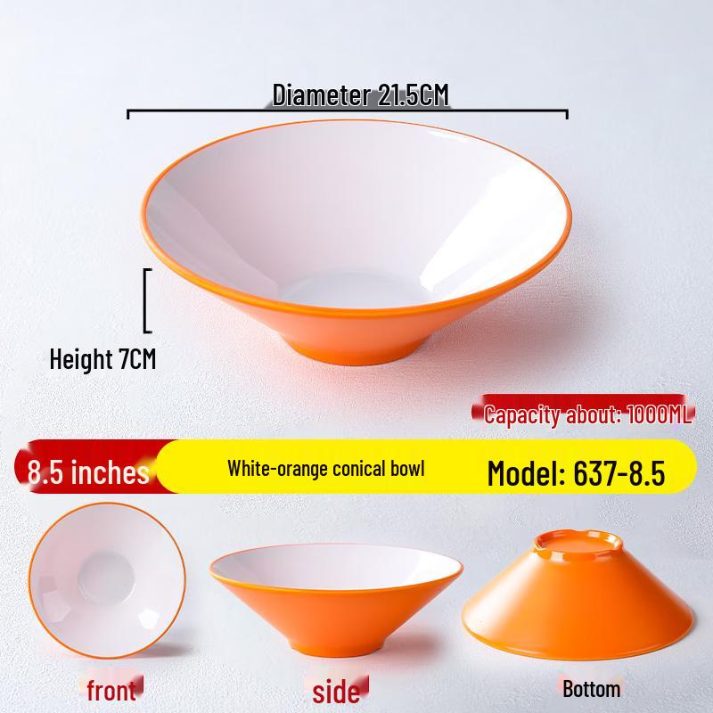 Durable Melamine Ramen Bowl
