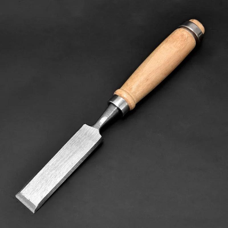 6/12/18/24mm 4Pcs Wood Carving Chisels Set Professional for Woodworking with Ergonomic Wood Carving Tools DIY Auxiliary Tools