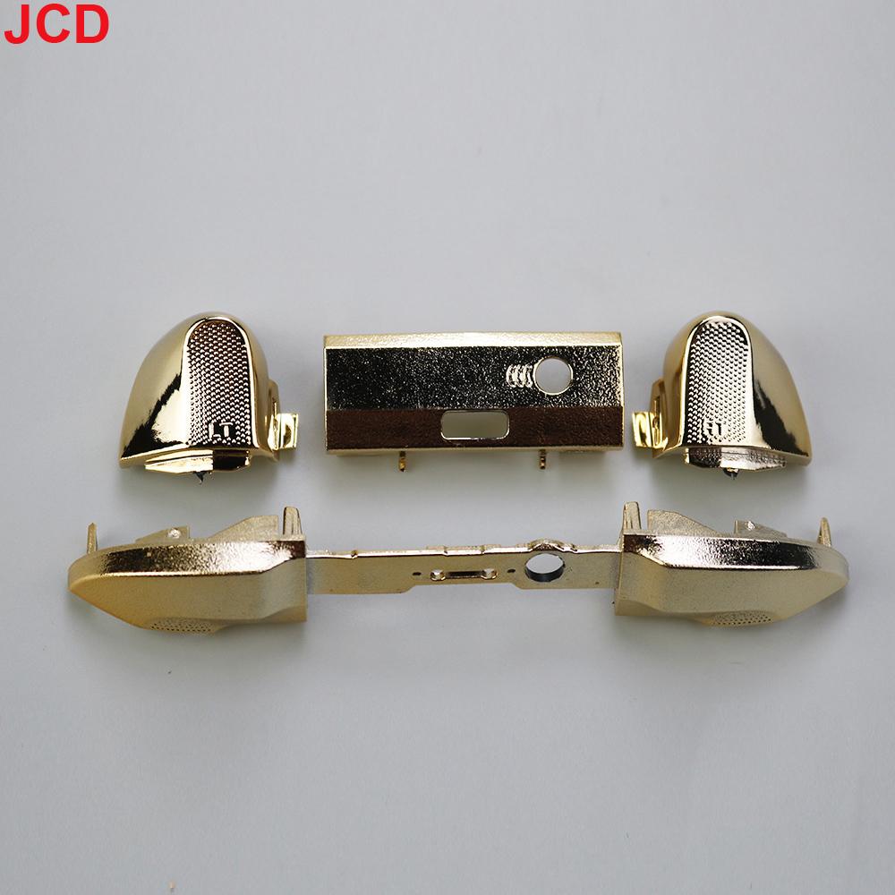 JCD1set For Xbox Series X S XSX XSS Controller Electroplated  RB LB Bumper RT LT Trigger Button Middle Bar Holder Repair Parts