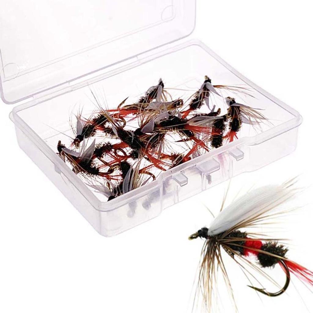 6/12/18/24Pcs Royal WulffFly Red Bait Fishing for Trout Flies Bait Lure
