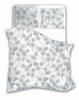 Bedding 160X200 White Grey Twigs Leaves 013 Fashion 23 Faro