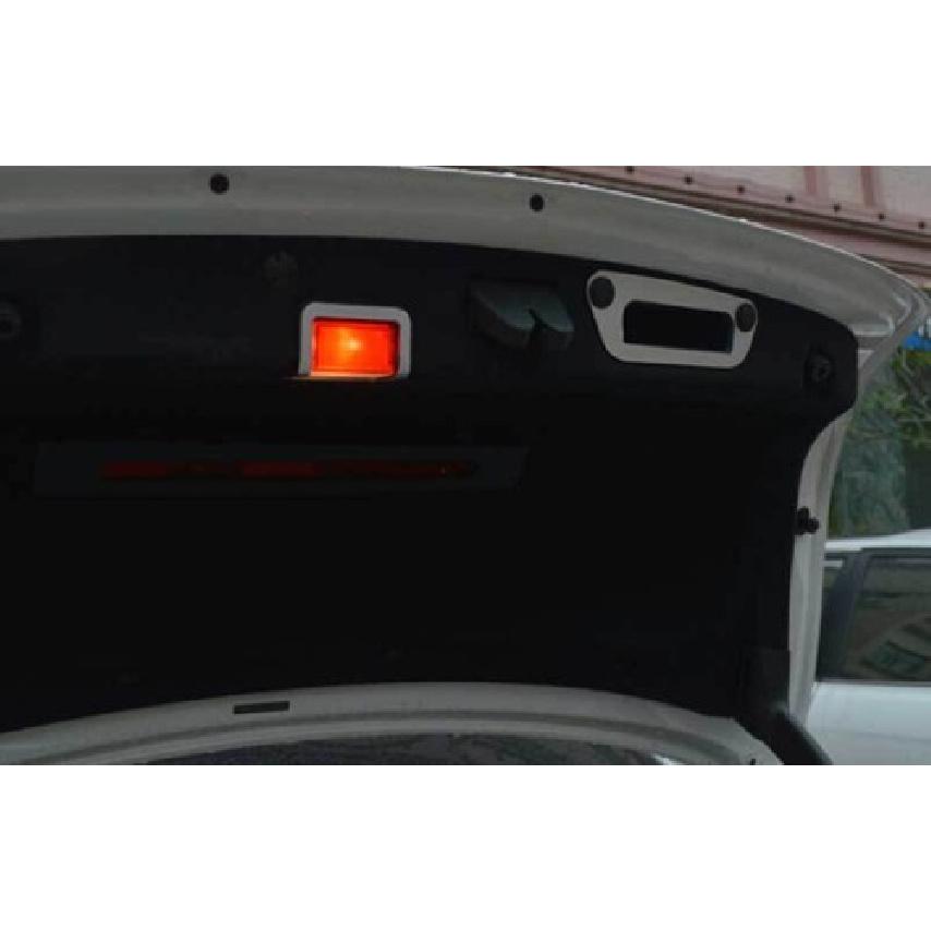 Rear Door Warning Light Frame Trim 1PCS For Benz E-Class 2016-2021 Steel Silver