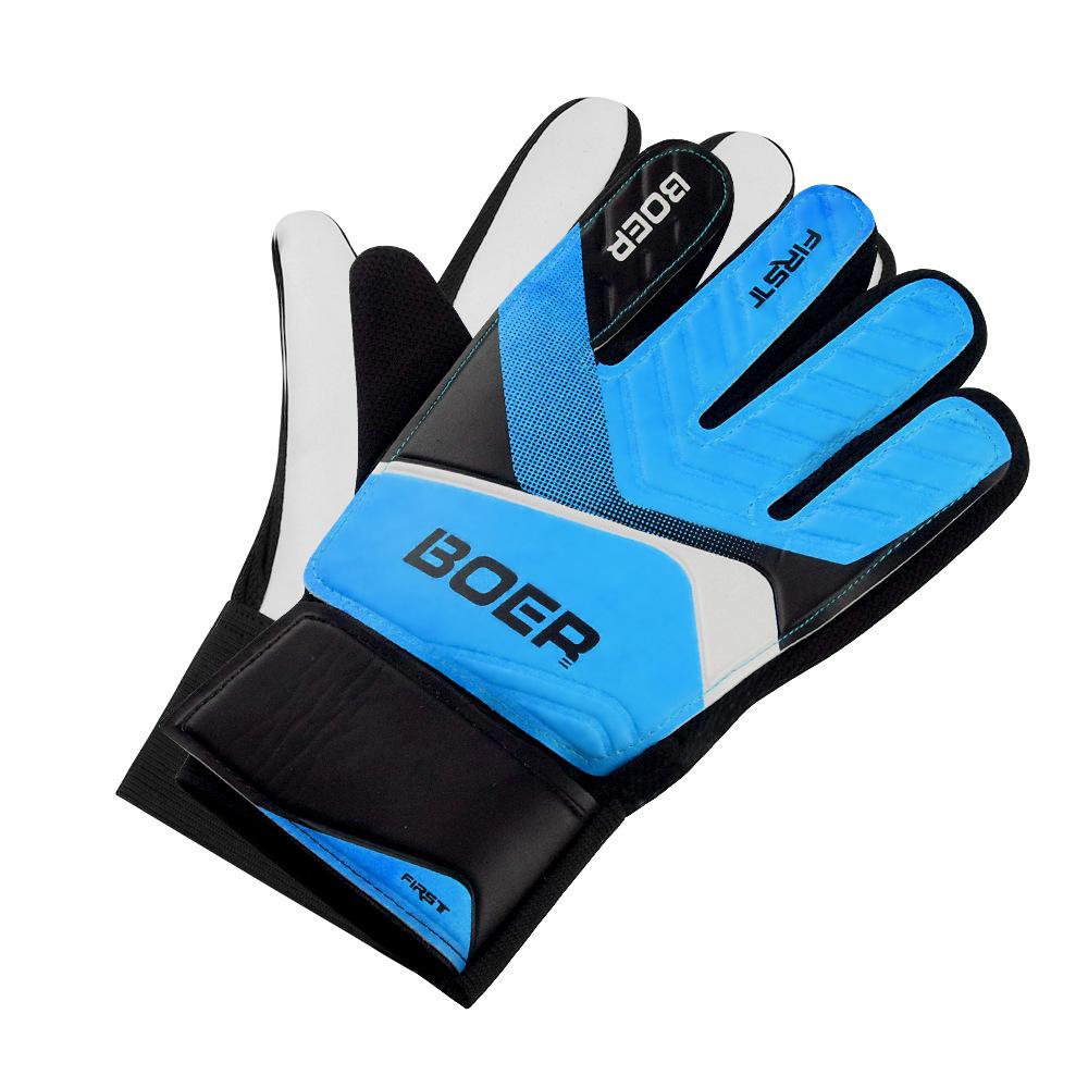 Entry Level Soccer Goalkeeper Gloves for Kids Latex Adhesive Non-Slip Goalkeeper Gloves