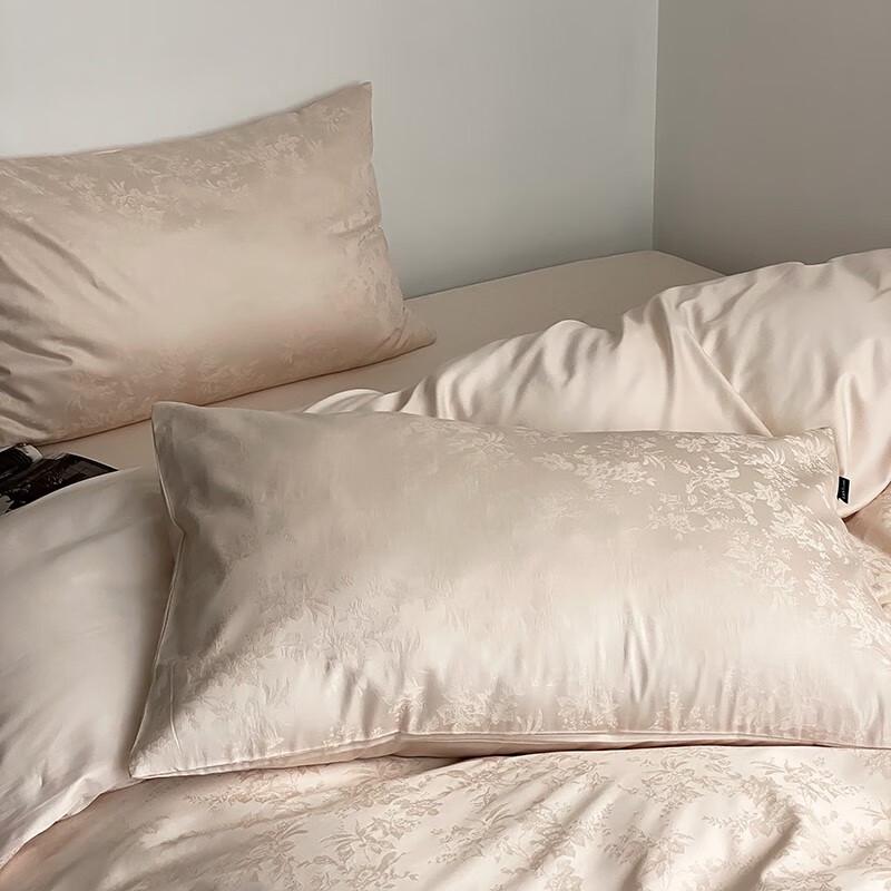 Li Lang Luxury 100-Count Long-Staple Cotton Jacquard Sateen Bed Sheet