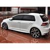 For Volkswagen VW Golf 7 - 7,5 Aero Style Side Skirts 2012 To 2019 Plastic Unpainted