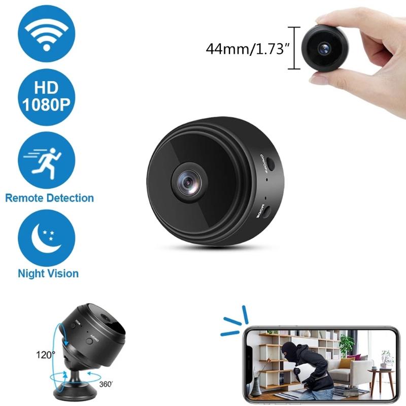 Durable Mini Camera IP Camera HD Wireless Night Vision Recording Camcorder WiFi Remote Monitor With Motion Detection Cam