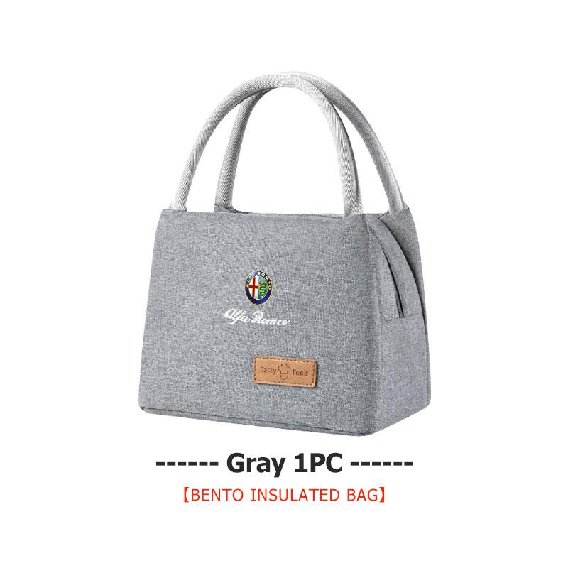 2026 Heiße Alfa Romeo Auto Tragbare Wasserdichte Bento Isolierte Tasche Isolierte Lunchbox Zubehör Für Alfa Romeo Giulietta GT 159